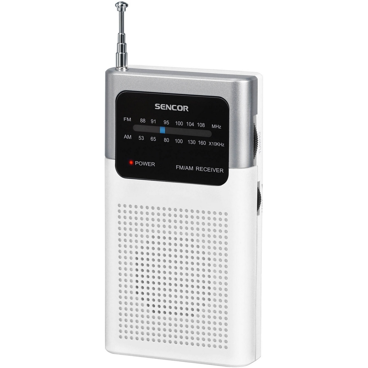 Sencor SRD 1100 W radiopřijímač, bílá