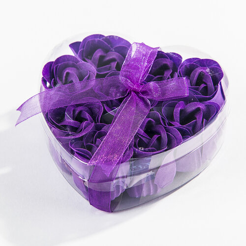 Mýdlové květy fialové