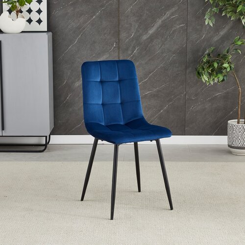 Esszimmerstuhl-Set CT-281 BLUE4, 4 Stück