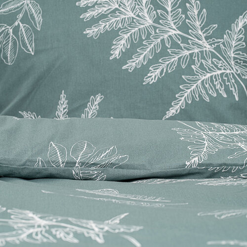 4Home Бавовняна постільна білизна Fern, 140 х 200 см, 70 х 90 см