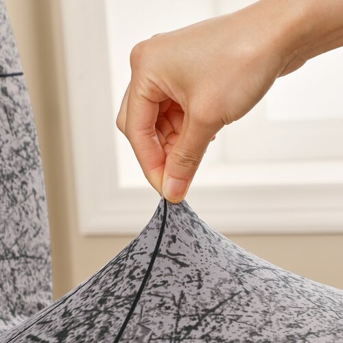 4Home Napínací potah na židli Stone 45 - 50 cm ,set 2 ks