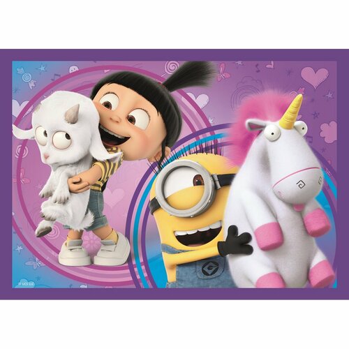 Trefl Пазл Нікчемний я 3 У світі Посіпак, 4 в 1; 35, 48, 54, 70 деталей