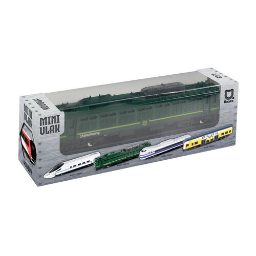 Rappa Metal mini tren locomotivă, 15 cm
