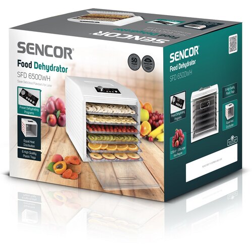 Sencor SFD 6500WH sušička ovocia