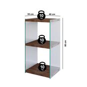 Bibliotecă Rux Walnut