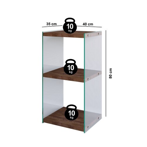 Bibliotecă Rux Walnut