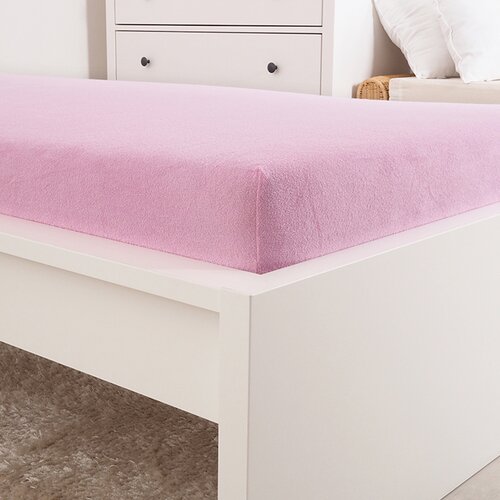Простирадло махрове 4Home Ideal рожеве, 180 x 200см