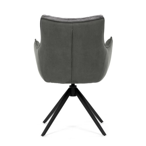 Set de scaune de sufragerie cu mecanism deîntoarcere DCH-D1345 GREY2, 2 buc.