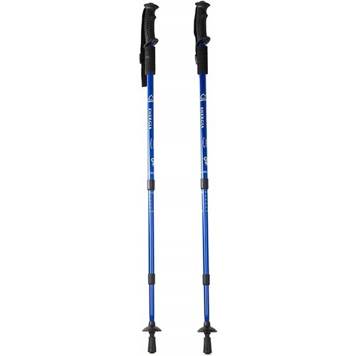 Nordic walking palice za hojo antishock, modre
