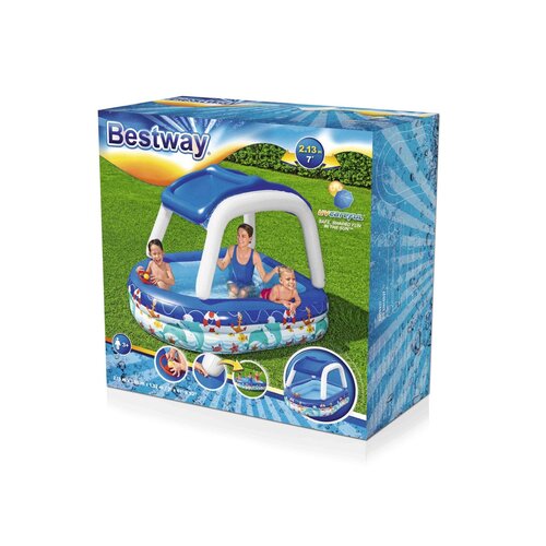 Bestway Надувний басейн Captain Family, 213 x 155 x 132 см