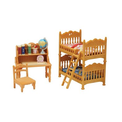 Sylvanian Families készlet - gyerekszoba emeletesággyal
