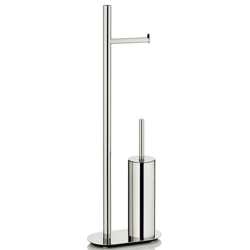 Kela Zestaw WC ze stali nierdzewnej Lucido, 25 x 13 x 76,5 cm