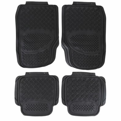 Sixtol Universal-Autoteppiche CAR MAT UNI SET 3, 4 Stück