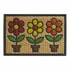 Kokosova rohožka Boucara Decor Flower pots, 40 x60 cm