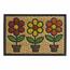 Kokosova rohožka Boucara Decor Flower pots, 40 x60 cm