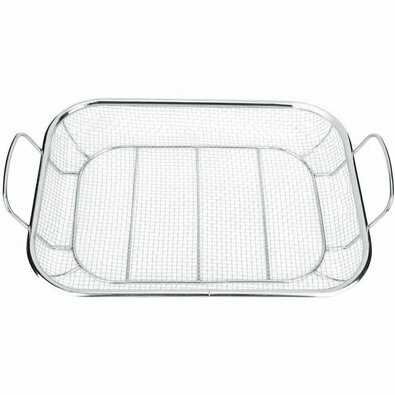 Avenberg Flavor rozsdamentes acél grillezőkosár, 43 x 28 x 11 cm