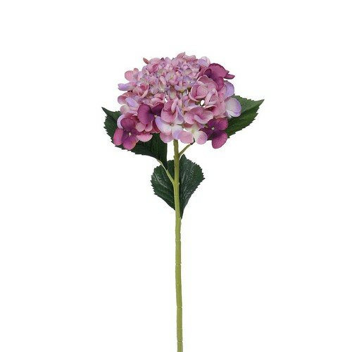 Levně Umělá hortenzie, v. 52 cm, fialová
