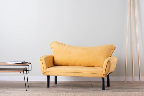 Sofa rozkładana Chatto Mustard
