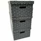 Compactor 3-teiliges Set von Kartons, 32 x 45,5 x 22 cm