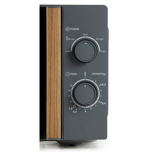 DOMO DO2920 mikrovlnná rúra WOOD YOU, sivá