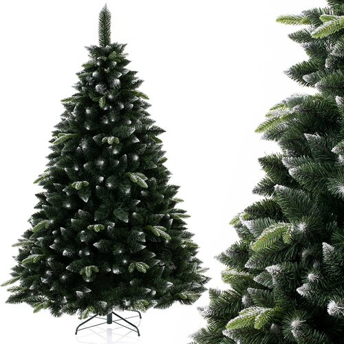 AmeliaHome Vánoční stromek Borovice Diana, 220 cm