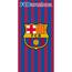 Osuška FC Barcelona Stripes 2015, 75 x 150 cm