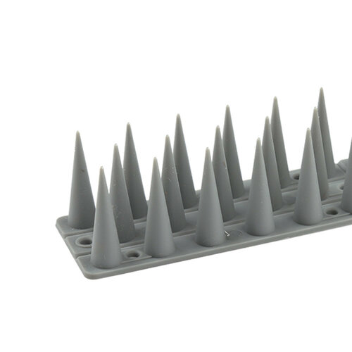 4-delni set proti ptičem, plastika, siva, 44,5 x3,7 cm