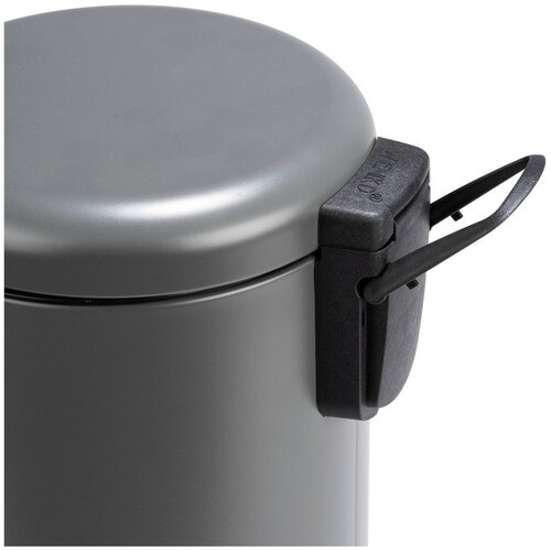 Wenko Pedálový odpadkový kôš Leman 3 l, sivá