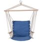 Підвісне крісло-гойдалка Comfortable синій, 100x 53 см