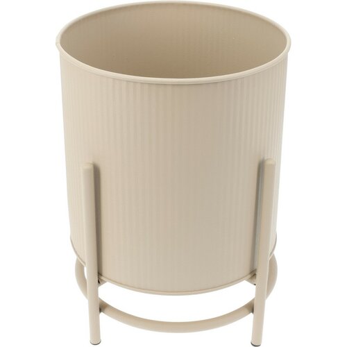 Set de suporturi metalice pentru flori Celano bej, 2 buc.