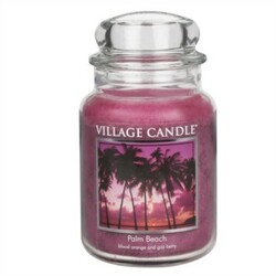 Obrázok Village Candle Vonná svíčka ve skle, Palmová pláž - Palm Beach, 645 g, 645 g