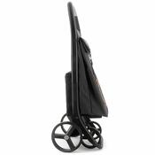 Geantă de cumpărături cu roți Rolser Clec Termo Eco 8 Plus Carbon, neagră