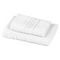 4Home Zestaw Bamboo Premium ręczników biały, 70 x 140 cm, 50 x 100 cm