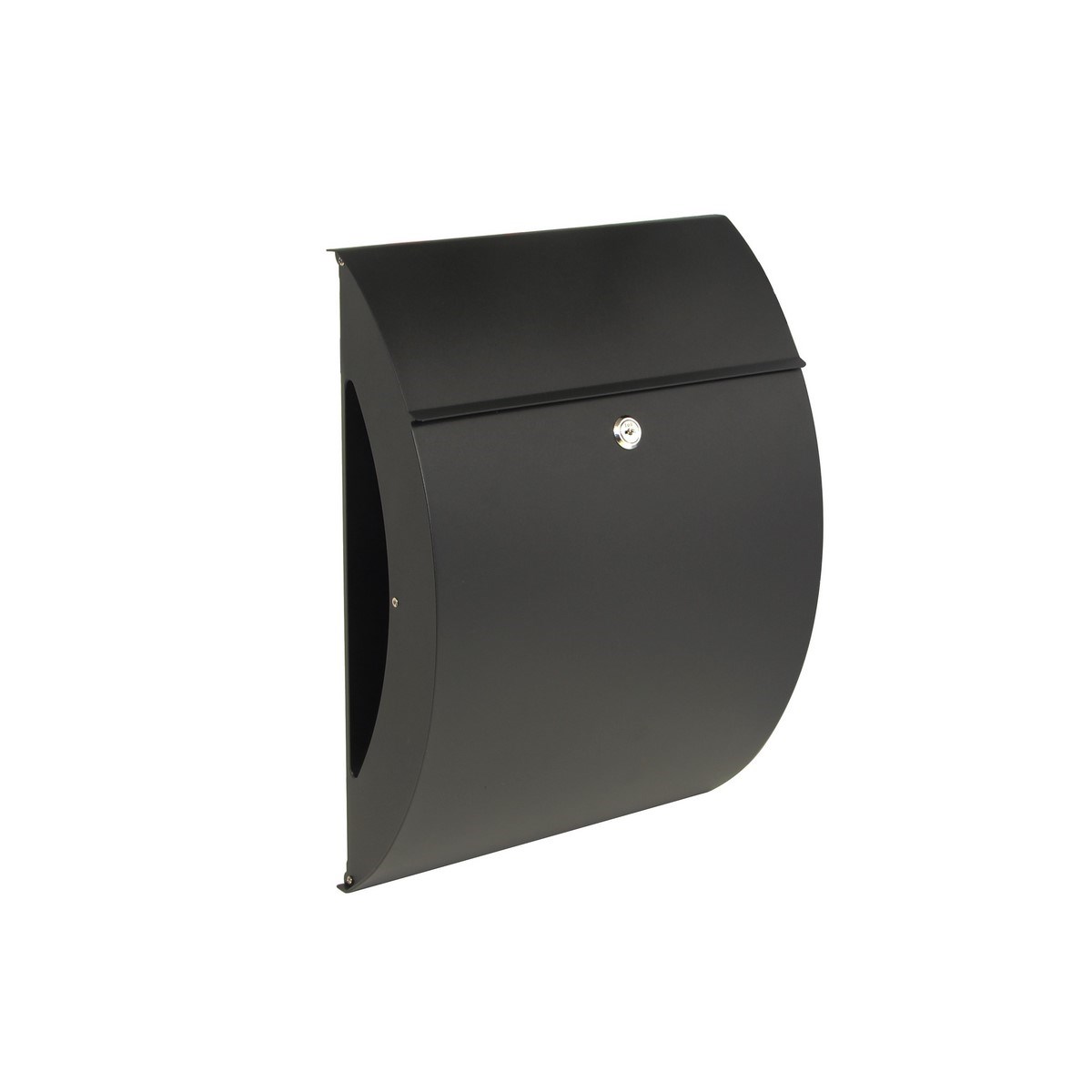 Richter Poštová oceľová schránka Bilbao, čierna