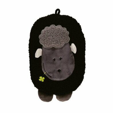 Otroška termoformna majica Hugo Frosch Eco JuniorComfort z motivom ovce, črna