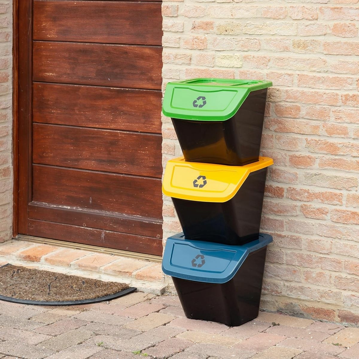 Kôš na triedený odpad Ecobin 30 l, 3 ks