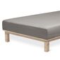 Cearșaf de jerseu 4Home Luxury antracit , 90 x 200cm