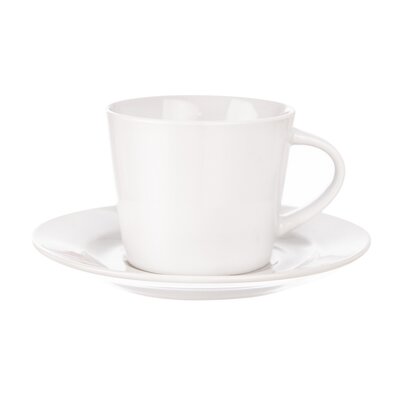 Orion Porcelanowy kubek z spodkiem Mona, 0,18 l