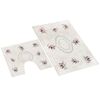 Bellatex Badematten-Set Blumenstrauß 3D, 60 x 100 cm,60 x 50 cm