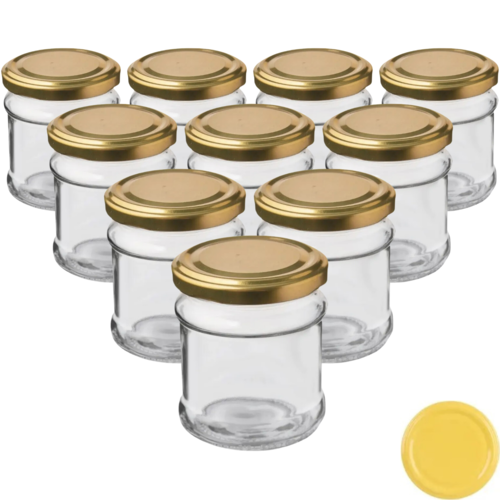 Orion Set of preserving jars with lids Deva 0.212l, 10 pcs