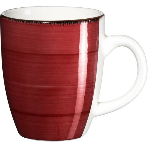 Mäser Set of 6 Bel Tempo mugs 380 ml, red