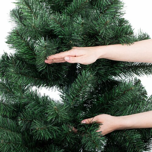 AmeliaHome Božično drevesce Jelka Lena, 120 cm