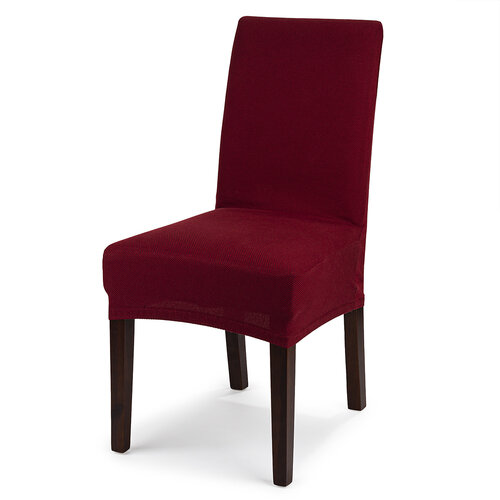 4Home Multielastyczny pokrowiec na krzesło Comfort, bordo, 40 - 50 cm, zestaw 2 szt.