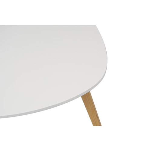 Konferenční stolek ESPEN Mini, 55 cm, bílá