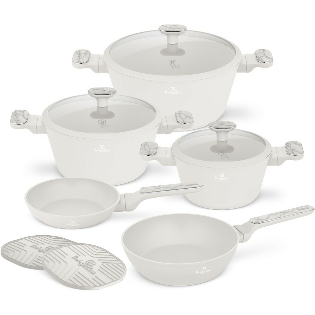 BerlingerHaus Súprava riadu s titánovým povrchom Sahara Marble, 10 ks