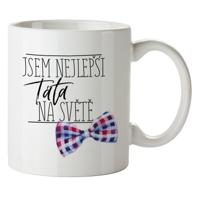 Bohemia Gifts Keramikbecher - Bester Papa, 350 ml