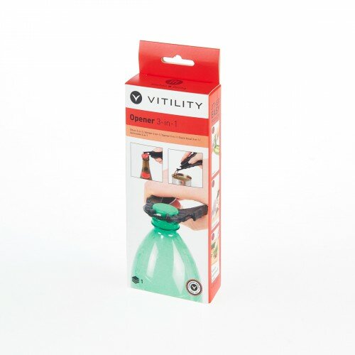 Vitility VIT-70210100 Flaschen-, Gläser- undDosenöffner 3in1