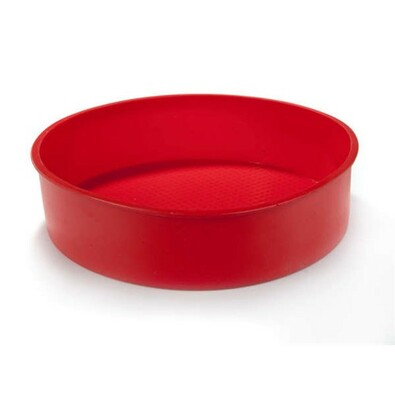 Banquet Silikonska tortna forma Culinaria, 24 cm,rdeča