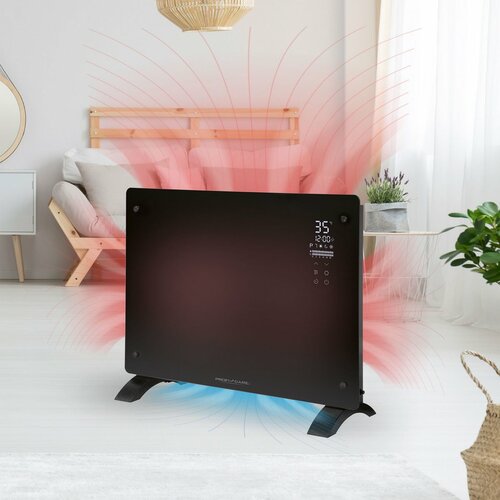 ProfiCare GKH 3118 üveg konvektor 1500 W, fekete