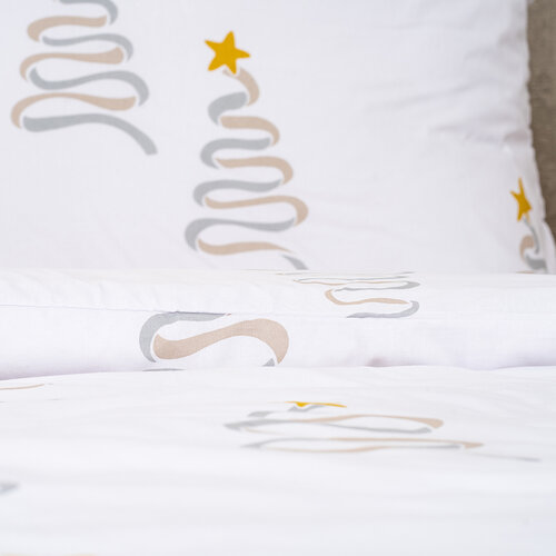 Lenjerie de pat 4Home Christmas tree , 160 x 200 cm, 70 x 80 cm